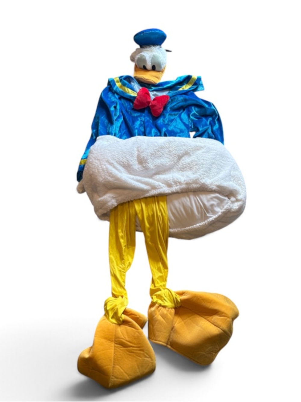 Disney Donald Duck Plush Costume Adult XL Halloween World Land Cruise
